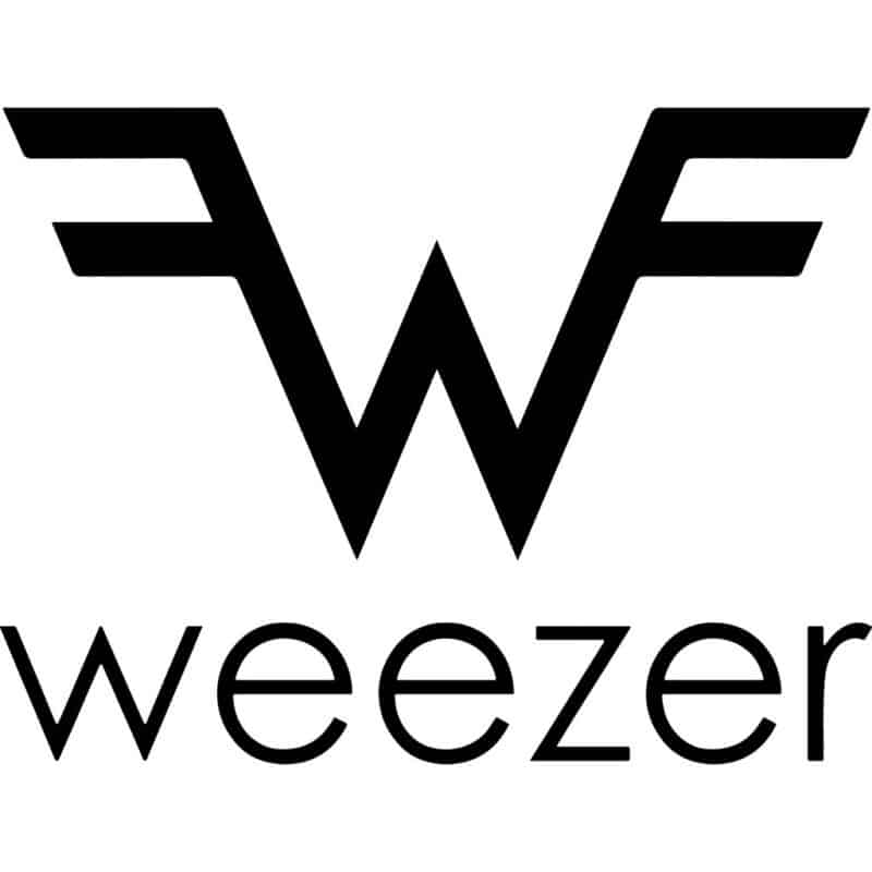 Weezer Band Logo Decal Sticker