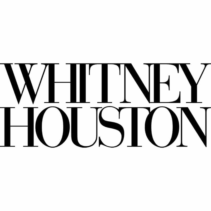 Whitney Houston Decal Sticker