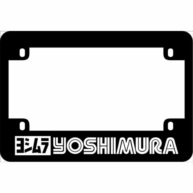 Yoshimura Exhaust Motorcycle License Frame