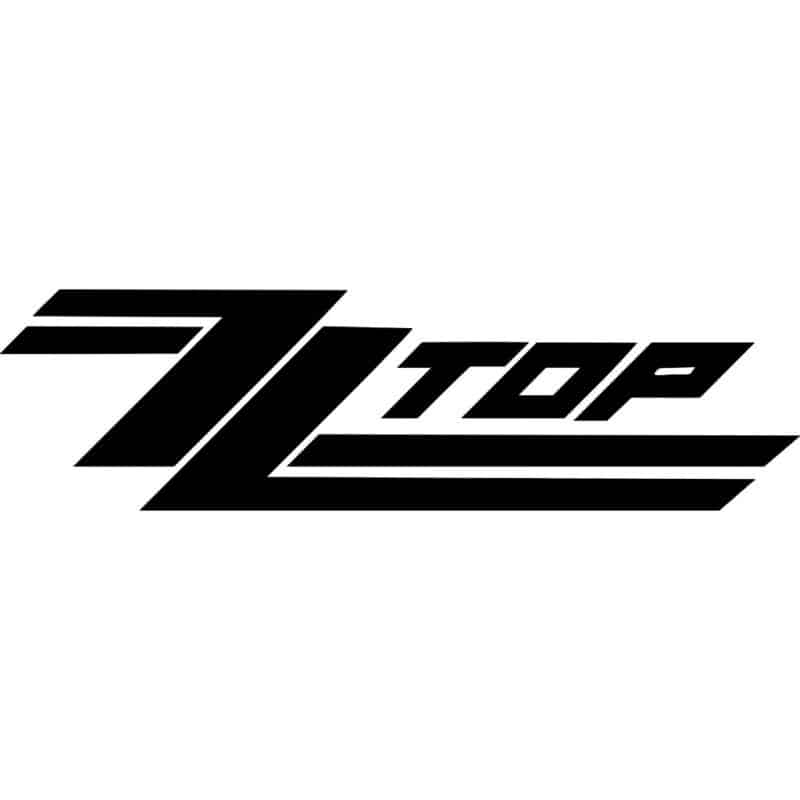 ZZ Top Logo Decal Sticker