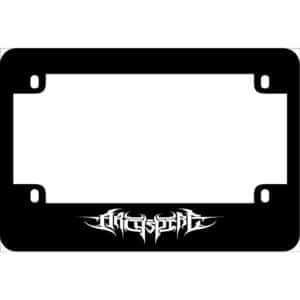 Archspire Band Logo Motorcycle License Frame