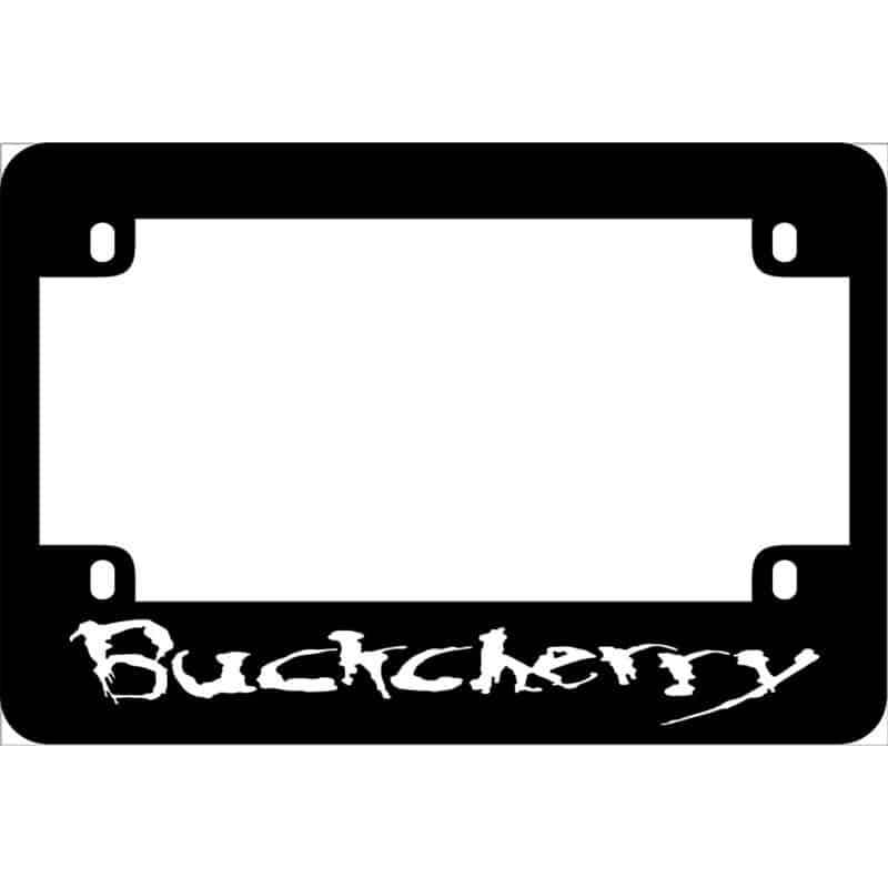 Buckcherry Band Motorcycle License Frame