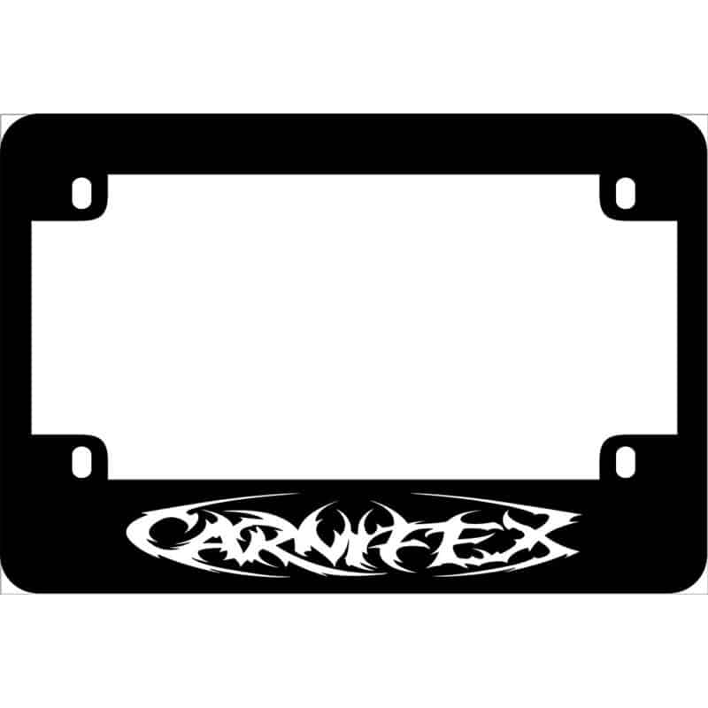 Carnifex Band Logo Motorcycle License Frame