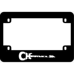 Charvel Guitars Motorcycle License Frame