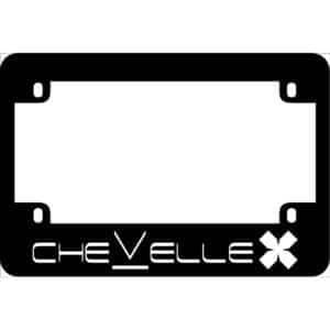 Chevelle Band Logo Motorcycle License Frame