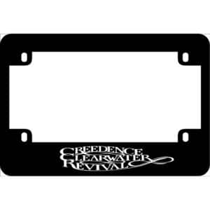 Creedence Clearwater Revival Motorcycle License Frame