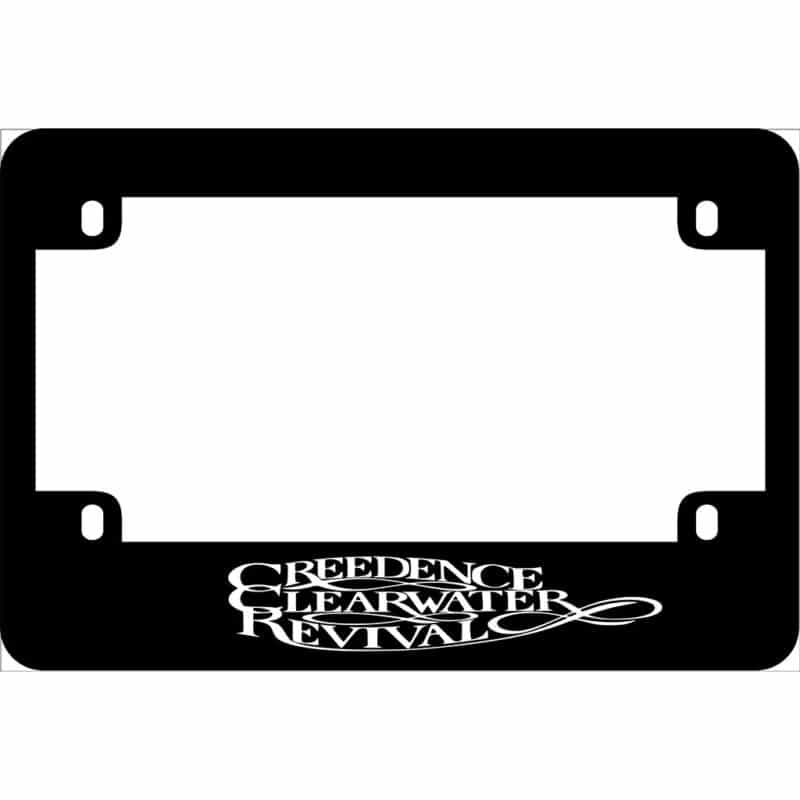 Creedence Clearwater Revival Motorcycle License Frame