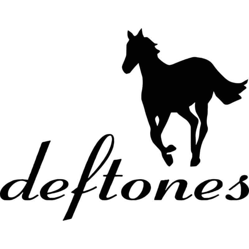 Deftones Pony Logo Decal Sticker