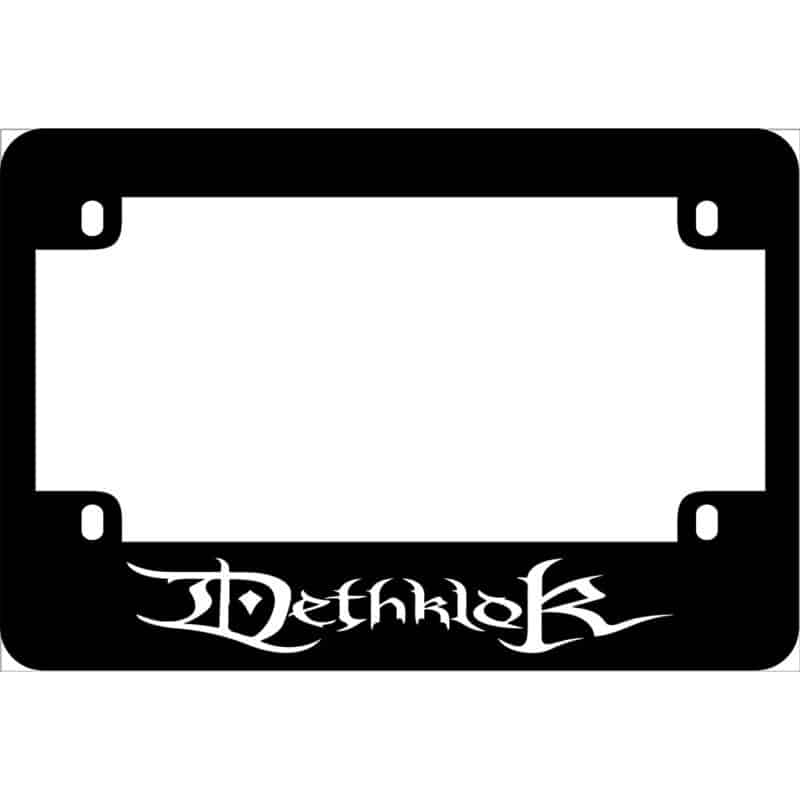 Dethklok Band Logo Motorcycle License Frame