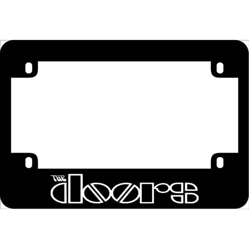 Doors Band Motorcycle License Frame