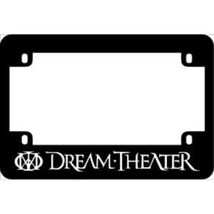 Dream Theater Motorcycle License Frame