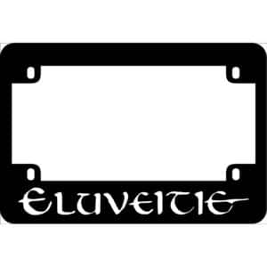 Eluveitie Motorcycle License Frame