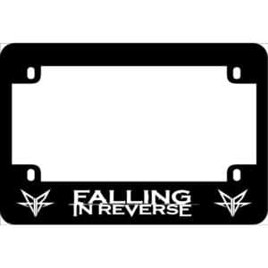 Falling In Reverse Motorcycle License Frame