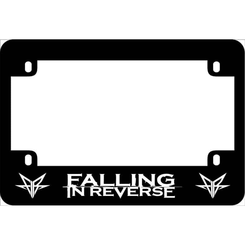 Falling In Reverse Motorcycle License Frame