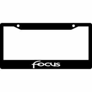 Ford Focus License Plate Frame