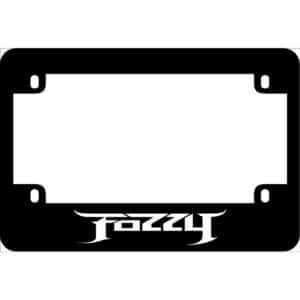 Fozzy Band Logo Motorcycle License Frame