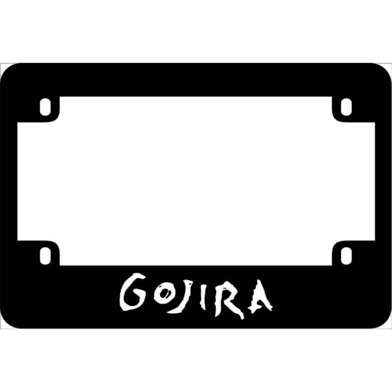 Gojira Band Motorcycle License Frame