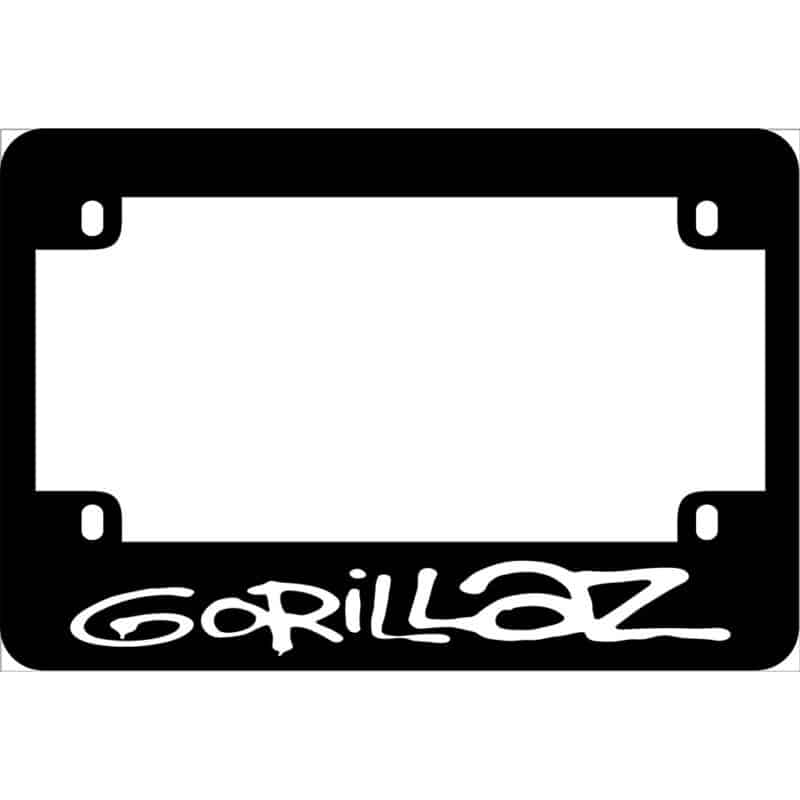 Gorillaz Band Motorcycle License Frame