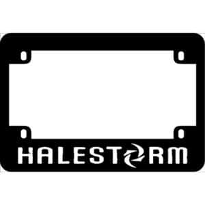 Halestorm Band Logo Motorcycle License Frame