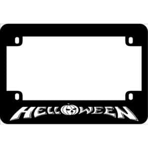 Helloween Band Logo Motorcycle License Frame