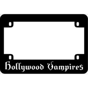 Hollywood Vampires Motorcycle License Frame