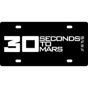 30 Seconds To Mars License Plate