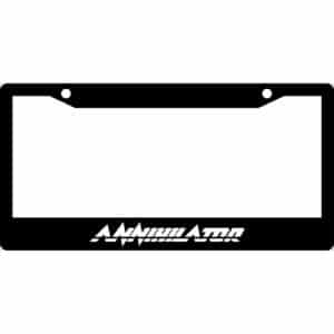 Annihilator Band Logo License Plate Frame