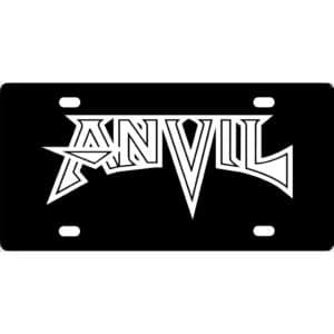 Anvil Band Logo License Plate