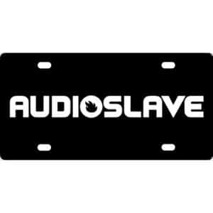 Audioslave Band Logo License Plate