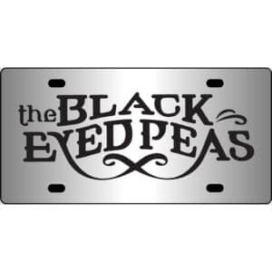 Black Eyed Peas Logo Mirror-License Plate