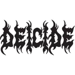 Deicide Band Logo Decal Sticker