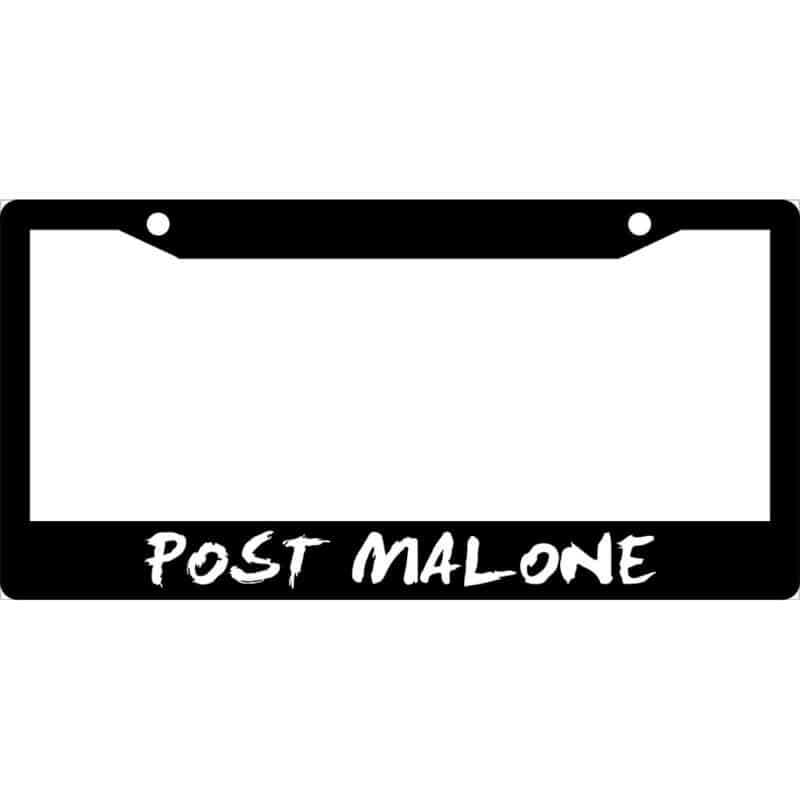 Post Malone License Plate Frame