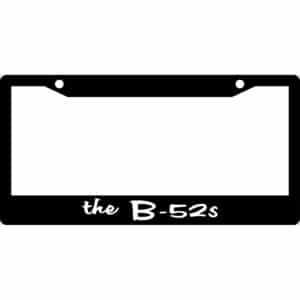 B-52's Band Logo License Plate Frame