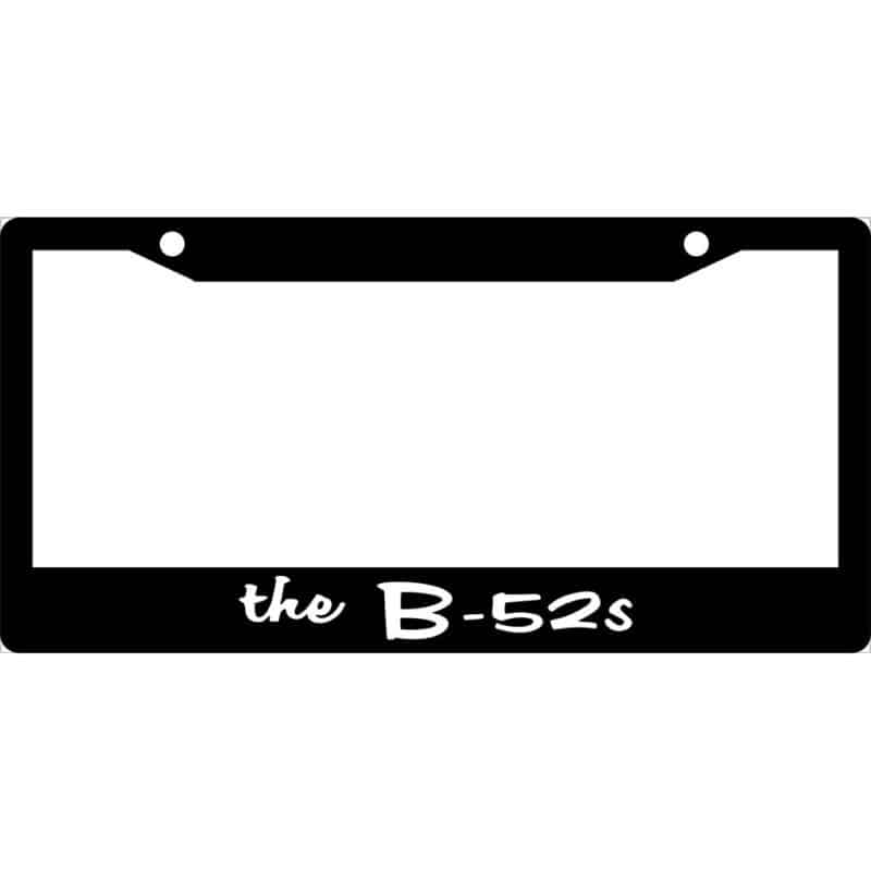 B-52's Band Logo License Plate Frame