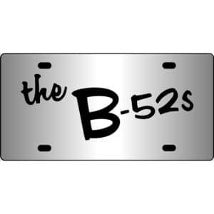 B-52s Band Logo Mirror License Plate