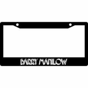 Barry Manilow License Plate Frame