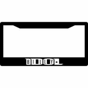 Billy Idol License Plate Frame