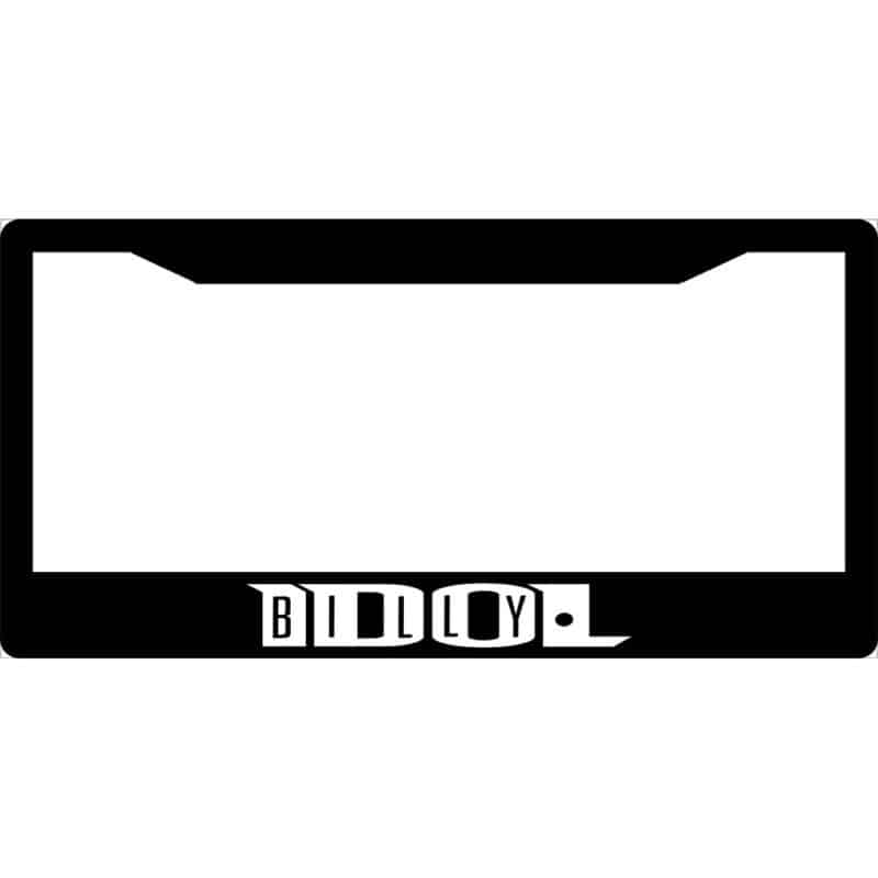 Billy Idol License Plate Frame