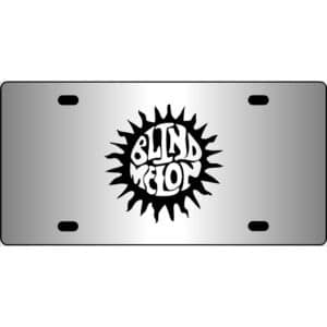 Blind Melon Band Logo Mirror License Plate