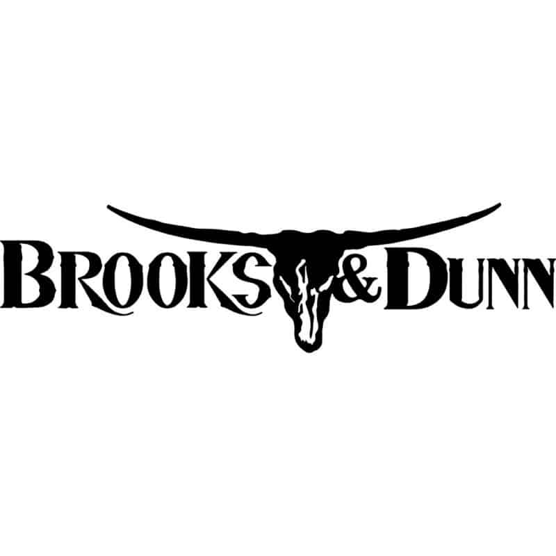 Brooks and Dunn Logo Decal Sticker