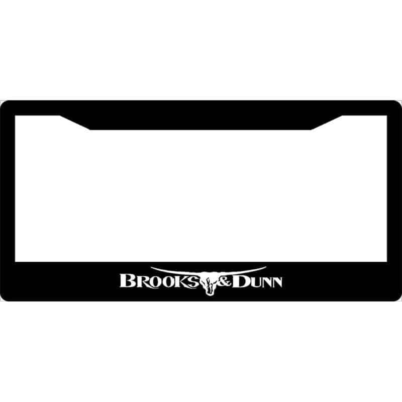 Brooks & Dunn Logo License Plate Frame