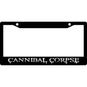 Cannibal Corpse Band Logo License Plate Frame