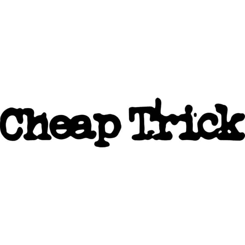 Cheap Trick Logo Decal Sticker