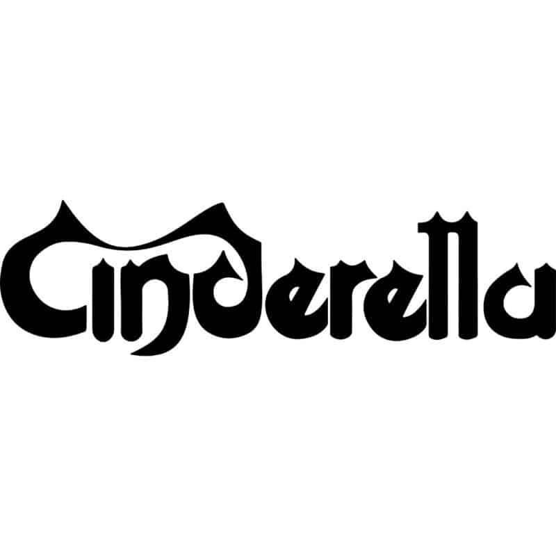 Cinderella Band Logo Decal Sticker