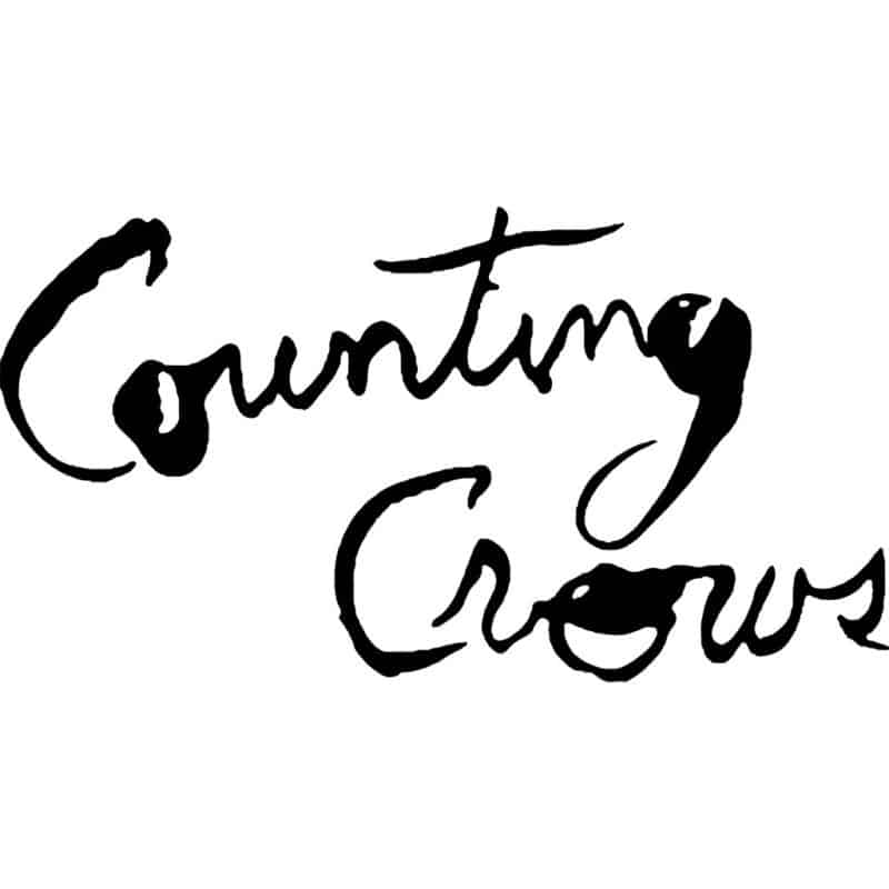 Counting Crows Band Logo Decal Sticker