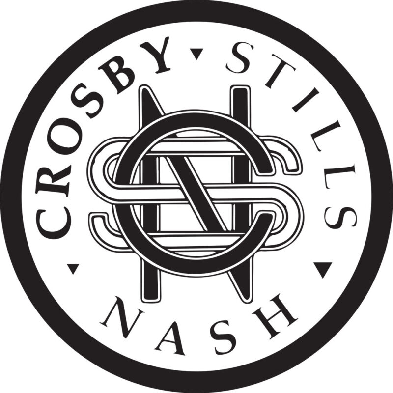 Crosby Stills and Nash Logo Decal Sticker