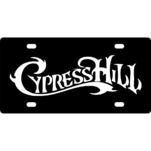 Cypress Hill Logo License Plate