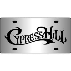 Cypress Hill Logo Mirror License Plate