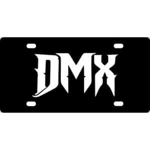 DMX Logo License Plate