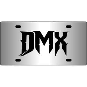 DMX Logo Mirror License Plate